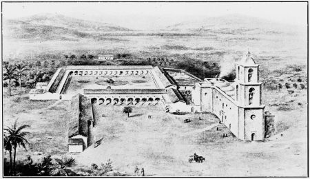 Dodge and Harmer's illustrations 42 | California Missions VII. Mission San Juan Capistrano, founded November 1st, 1776