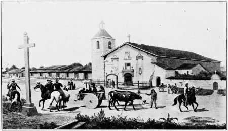 Dodge and Harmer's illustrations 43 | California Missions VIII. Mission Santa Clara, founded January 12th, 1777