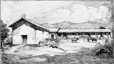 Dodge and Harmer's illustrations 48 | California Missions XIII. Mission N. S. de Soledad, founded October 9th, 1791