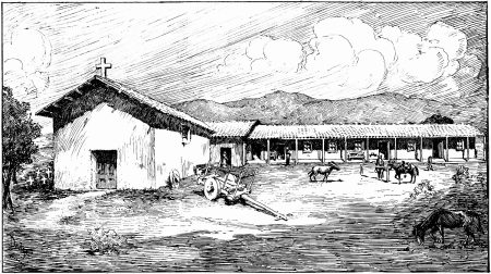 Dodge and Harmer's illustrations 8 | California Missions Mission Nuestra Señora Dolorosisima de Soledad, c. 1832 - A. B. Dodge
