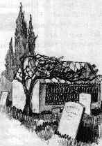 History of San Francisco de Asís 3 | California Missions A tomb in the local cemetery