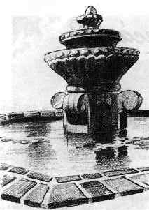 History of San Miguel Arcángel 4 | California Missions The beautiful fountain inside the Mission's garden