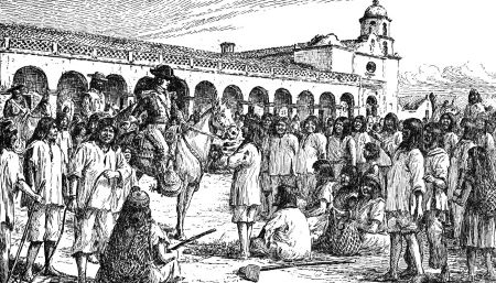 History of San Luis Rey de Francia 4 | California Missions Luiseños converts refusing to work under Captain Pablo de la Portillà - 1835