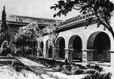 History of Santa Inés 5 | California Missions Santa Inés mission garden