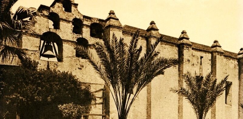 Mission San Gabriel Arcángel - Cardinell Vincent Postcards Collection