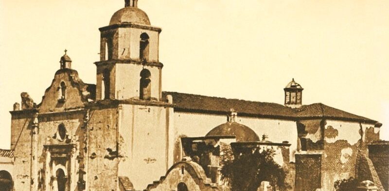 Mission San Luis Rey de Francia - Cardinell Vincent Postcards Collection