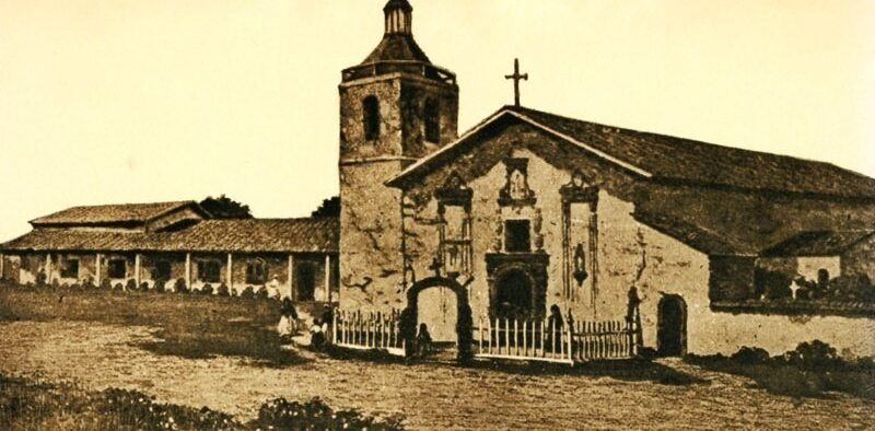 Mission Santa Clara de Asís - Cardinell Vincent Postcards Collection