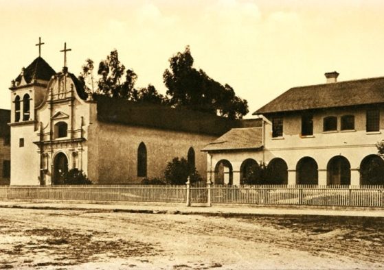 California Missions 9 | California Missions Royal Presidio Chapel of Monterey - Cardinell Vincent Postcards Collection